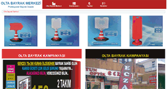 Desktop Screenshot of oltabayrakistanbul.com