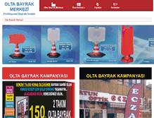 Tablet Screenshot of oltabayrakistanbul.com